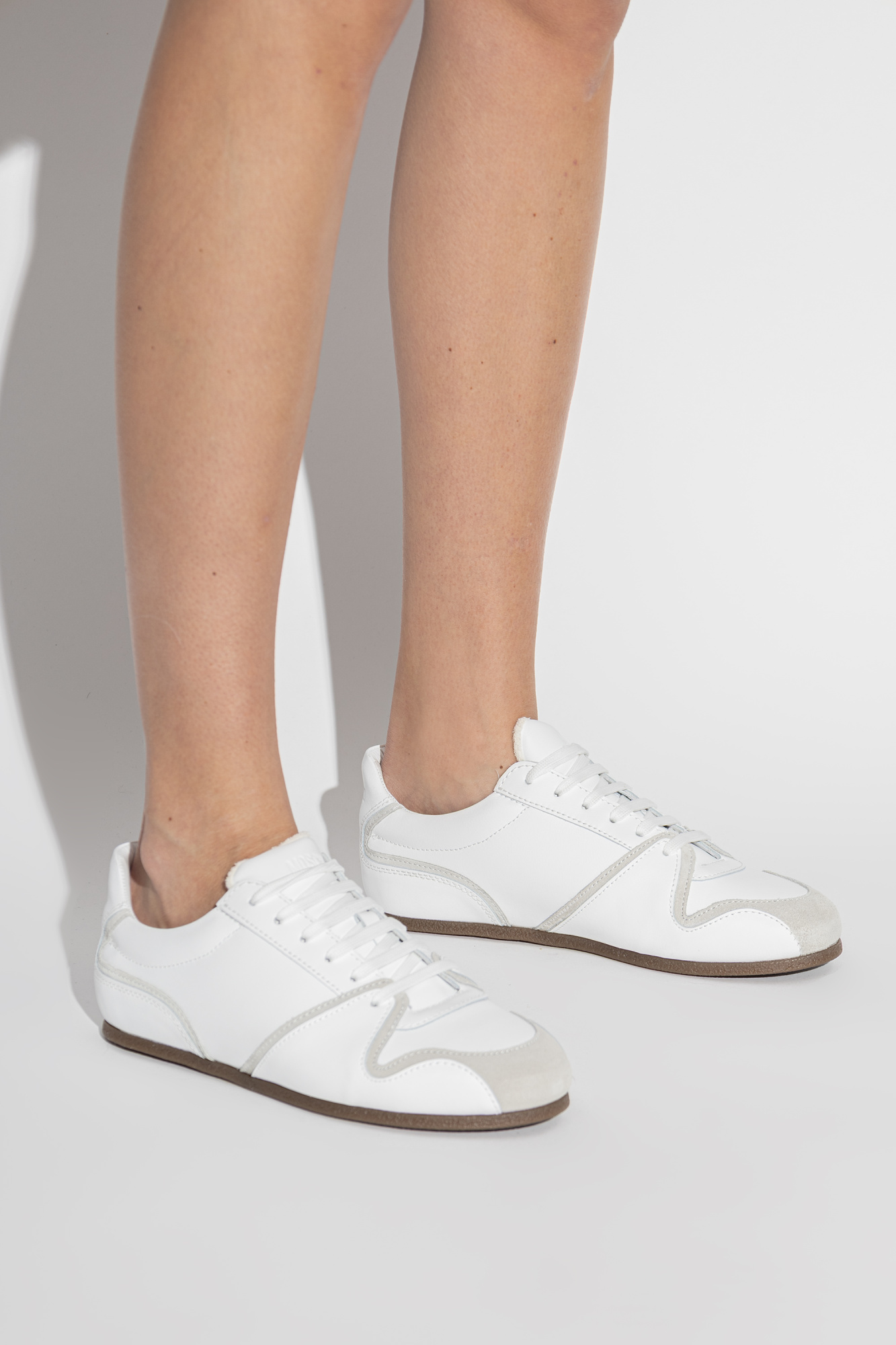 モスキーノ Moschino Leather sports shoes | Women's | Vitkac